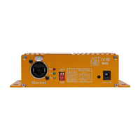 Convertisseur ArtNet DMX512 4 voies Ethernet vers DMX Bidirectionnel, Nœud Art-Net Haute Vitesse ARM RJ45 2048CH, Contrôleur d'éclairage de scène