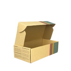 Custom Luxury <b>Kraft</b> Shipping <b>Box</b> Gift <b>Box</b> for Packaging Dress Underwear Shirt Corrugated Cardboard Mailer <b>Box</b> With Your Logo - Product Image 2