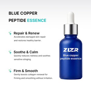 Suero Facial Antiedad con Péptidos de Cobre Zlzr, Estimula el Colágeno, Reafirmante, con Ácido Hialurónico, 30mL - Product Image 2