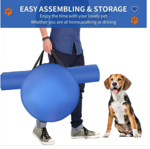 Kingtale PVC PC Outdoor Pet Training Equipment Custom Weight <strong>Dog</strong> <strong>Agility</strong> Training Including Tunnel <strong>Jump</strong> High <strong>Jumps</strong> for Backyard - Product Image 6