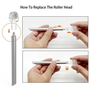 Rouleau à sourcils mini 105 aiguilles pour la repousse des sourcils, aiguilles personnalisables et remplaçables - Product Image 2