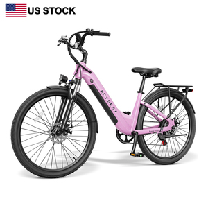 ACTBEST Core ST <span class=keywords><strong>2.0</strong></span> Frete Grátis para os EUA Bicicleta Elétrica Feminina Legal de <span class=keywords><strong>26</strong></span> Polegadas com Pedal - Product Image 1