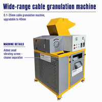 Machine de recyclage des câbles usagés