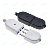 10A/16A Italienischer Stecker zum Anschluss des Netzkabels, Männlicher und Weiblicher Stromstecker, Italienische Dreipolige Konvertierungssteckdose