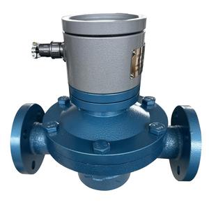 Débitmètre à engrenages ovales Jingjie LC13-A15 avec sortie de signal d'impulsion pour huile et fluides thermiques - Product Image 1