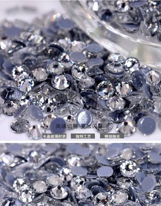 Yantuo bianco chiaro stile tedesco intensivo colla di cristallo caldo Fix strass di cristallo di ferro su strass per abito da sposa di lusso - Product Image 6