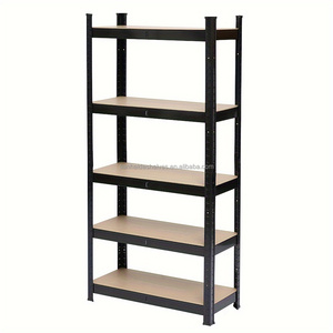 Étagère en acier à 5 niveaux, montage sans outil, capacité de charge 875 kg, 40x90x180 cm, pour <span class=keywords><strong>garage</strong></span> ou remise - Product Image 3