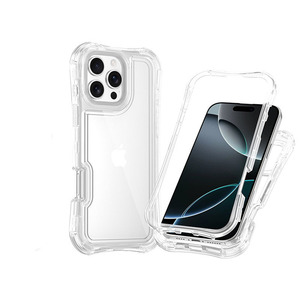 Nouveauté Étui de téléphone en TPU souple avec cadre en acrylique 3 en 1 pour Redmi Note <span class=keywords><strong>14S</strong></span> Poco M6 Pro 4G Note 15 Pro 5G - Product Image 1