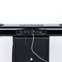 Barre de son DR-S9 avec HDMI ARC Bluetooth, système home cinéma 2.1 CH, caisson de basses intégré, lumières LED, vente en gros OEM