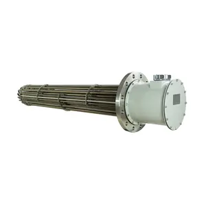 Factory Price 380v 20Kw industrial tubular water oil flanged explosion proof immersion electric heater