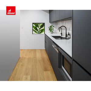 Armoire de cuisine intelligente île armoire laque traitement de Surface dalle panneau de porte MDF carcasse marbre stratifié robinet usage domestique - Product Image 5