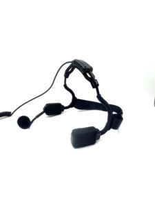 Casque à conduction osseuse pour talkie-walkie avec micro à flèche Casque à conduction osseuse avec Ptt pour motorola Kenwood Baofeng Hytera Radio - Product Image 3