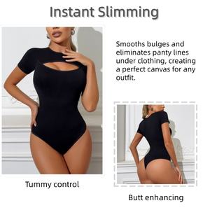 YuMe Silm Sexy Women's Slimming Plus Size Body Shapewear Panties Tight <strong>Bodysuit</strong> Underwear for Daily Life - Product Image 2