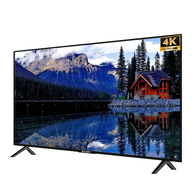 65 Inch 4K UHD Smart LED TV Android 14 Frameless WiFi Google Certified Black 60Hz Flat Screen for Wide Screen Support