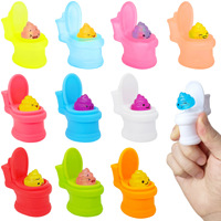 Jouet créatif anti-stress en forme de caca à presser, jouet de farce amusant et original, jouet souple anti-stress pour blagues de fête