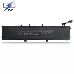 New 6GTPY Laptop Battery 11.4V 99Wh 8700 MAh For DELL XPS 15 9550 5520 5510 Series Laptop Battery 6GTPY