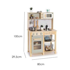 Ensemble de jouets de <span class=keywords><strong>cuisine</strong></span> en bois pour les tout-petits ensembles de <span class=keywords><strong>cuisine</strong></span> pour enfants pour faire semblant de jouer ensemble de jeu de <span class=keywords><strong>cuisine</strong></span> en bois meubles de bébé - Product Image 6