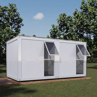 TOPPRE Mini Mobile, conteneur habitable de 20 pieds, conteneur intelligent mobile, assemblage de conteneur, mini-maison, structure en acier léger, conteneur détachable, maison conteneur