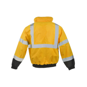 Chaqueta de Seguridad de Alta Visibilidad ANSI Clase 3, Reflectante, Impermeable, Resistente al Viento, para Trabajo Industrial - Product Image 3