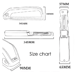 Bon prix vélo électrique <span class=keywords><strong>48v</strong></span> <span class=keywords><strong>16ah</strong></span> tube li-ion batterie avec cellule LG - Product Image 4
