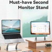 Support pliable pour ordinateur portable et tablette Trustloops personnalisé avec étiquette privée, réglable, dissipation thermique, OEM ODM, faible MOQ, échantillon