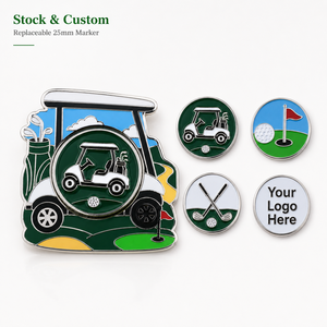 Magnetic <b>Golf</b> Ball Marker with Custom Irregular Shape and Removable Center Marker for Corporate <b>Golf</b> Gifts - Product Image 5