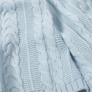 Mềm Dệt Kim Bé Chăn Bông Cáp Dệt Kim Sơ Sinh Swaddle Chăn Cho Trẻ Sơ Sinh Toddler Giường Cũi Bộ Đồ Giường - Product Image 6