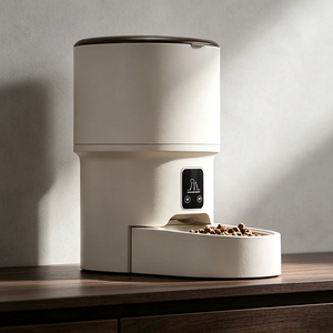 Household Smart Automatic Pet Feeder With <b>Camera</b> Wifi Smart Pet Feeder ODM - Product Image 1