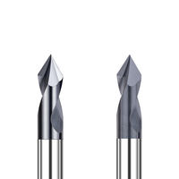 Outil CNC personnalisable Jinchuan ODM, fraise à chanfreiner à 90 degrés, pointe de perçage fixe en alliage d'acier au tungstène Altin/Tin, 10 pièces