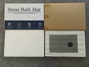 Porte-savon avec logo personnalisé Drain carré Diatomite <span class=keywords><strong>Mini</strong></span> Porte-savon pour baignoire Trending Bac à douche en résine - Product Image 3