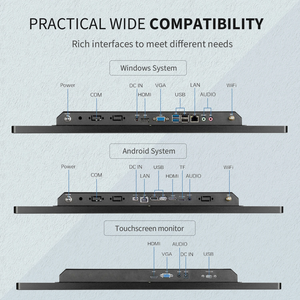 Appesa a parete 21.5 27 32 43 pollici LCD touch screen <span class=keywords><strong>monitor</strong></span> 2K display pubblicitario <span class=keywords><strong>digital</strong></span> <span class=keywords><strong>signage</strong></span> con Android o Win OS - Product Image 3
