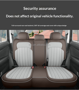 Coprisedili in Pelle per Modifica Interni Auto, Su Misura per Volkswagen <span class=keywords><strong>Tiguan</strong></span> Allspace <span class=keywords><strong>Tiguan</strong></span> L Pro 2025-2026, Accessori Auto - Product Image 4