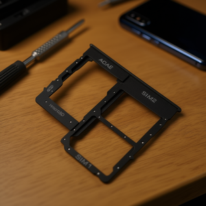 Bandeja para tarjetas Sim y Micro SD para Samsung Galaxy A31 2020 Negro - Product Image 2