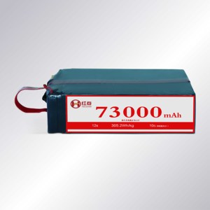แบตเตอรี่ลิเธียมไอออนแบบโซลิดสเตตสำหรับโดรน HD UAV กำลังไฟสูง 44.4V 73000mAh 330Wh/kg 73Ah12S 10C รองรับการปล่อยประจุ 600 รอบ สำหรับเครื่องเล่นวิดีโอเกม - Product Image 3