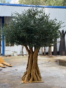 Olivier artificiel décoratif d'intérieur en fibre de verre de 2 à 4m Arbres ornementaux de mariage - Product Image 3