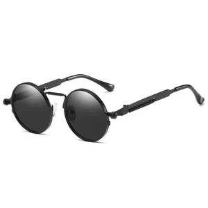 <span class=keywords><strong>2023</strong></span> rétro <span class=keywords><strong>lunettes</strong></span> de soleil rondes hommes femmes marque de mode concepteur Punk printemps jambes coupe-vent métal cadre Vintage hip-hop <span class=keywords><strong>lunettes</strong></span> de soleil - Product Image 5