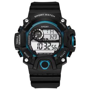 Montre Sport pour Homme Anti-Choc Grande Aiguille Numérique Étanche Style <span class=keywords><strong>G</strong></span> Relógio Masculino Esportivo - Product Image 2