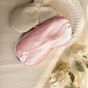 Maschera per occhi con riempimento di semi di lino con fodera in raso di seta lavabile meditazione relax a microonde tappetino riscaldante ponderato per dormire maschera - Product Image 2