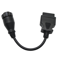 Cable adaptador de diagnóstico OBD2 de 14 pines, lector de códigos de error ECU, enlace de datos para equipos pesados, adecuado para Volvo