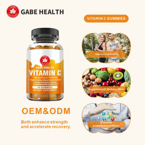 Zero Sugar Vitamin C <b>Chewy</b> Gummies Boost Immune Defense Antioxidant Protection for Adults Kids Natural Fruit Flavor OEM - Product Image 1