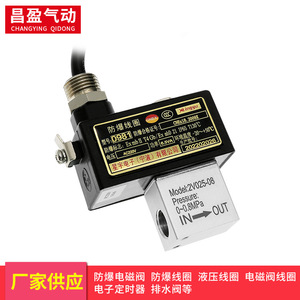 Válvula Solenoide a Prueba de Explosiones Changying Qidong 0980 0981 DC24V AC220V 0.8MPa para Uso Industrial - Product Image 5