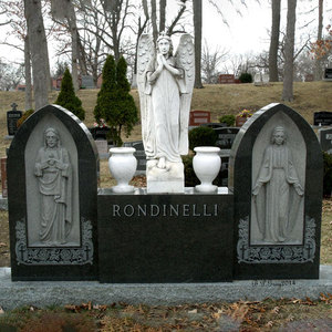 Châu Âu Greco La Mã phong cách bia mộ và di tích Đen Granite điêu khắc đá granit điêu khắc - Product Image 3