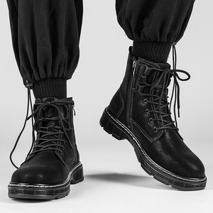 Vente en gros OEM Support logo personnalisé hommes baskets d'extérieur bottes hommes <span class=keywords><strong>Martin</strong></span> bottes - Product Image 4