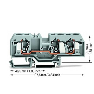 محطة زنبرك أسلاك أمامية مشتركة 1 في <span class=keywords><strong>2</strong></span> من <span class=keywords><strong>3</strong></span> أسلاك ، 10 مربعة - Product Image 1