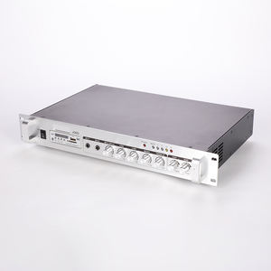 Amplificateur domestique <span class=keywords><strong>intégré</strong></span> JBHKJ J08D 80W 70V/100V 350W <span class=keywords><strong>avec</strong></span> micro pour systèmes de sonorisation et de karaoké - Product Image 5