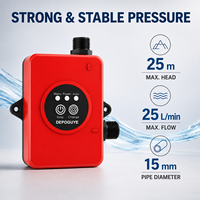 Pompe de circulation d'eau chaude portable 24V 80W pour douche et système de chauffe-eau de cuisine