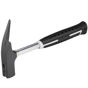 Marteau de toitureur de style allemand 600g avec manche en caoutchouc, tête en acier entièrement forgé magnétique TC-H004 - Product Image 2