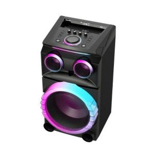 Caja de Subwoofer de 10 Pulgadas Amplificada con Luces LED de Colores Intermitentes, Altavoz de Plástico Profesional Tipo <span class=keywords><strong>Boombox</strong></span> 3 - Product Image 4