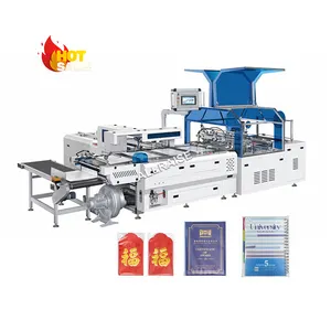 Full Auto High Speed Card Envelope Notebook Plastic Packing Machine Magazine Collecting Counting Packing Packaging Machine