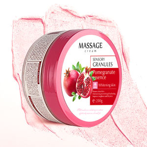 Crema exfoliante de fruta de Granada, exfoliante <span class=keywords><strong>facial</strong></span> corporal con infusión de <span class=keywords><strong>vitamina</strong></span> <span class=keywords><strong>C</strong></span>, efectos iluminadores, cuidado de la piel <span class=keywords><strong>Facial</strong></span> - Product Image 3